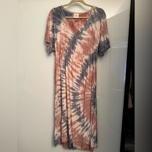 Knox Rose Tie-Dye Dress | Size Small